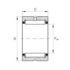 المحامل NCS1216 INA