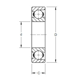 المحامل 55BIH247 Timken