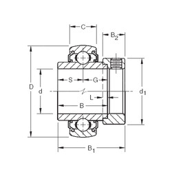 المحامل 1109KLLB Timken