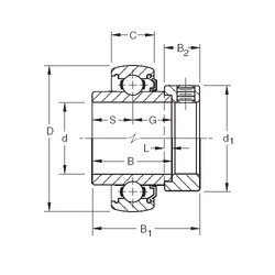 المحامل 1115KLB Timken