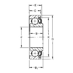 المحامل 36KVL Timken