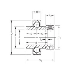 المحامل SM1106K Timken