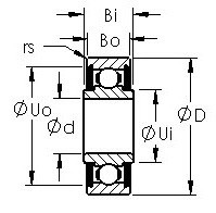 المحامل SRW1-5-TT AST