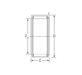 المحامل HK1012 KOYO