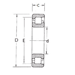 المحامل NF307 FBJ