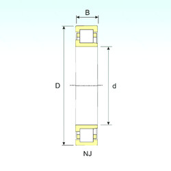 المحامل NJ 2318 ISB