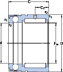 المحامل NX 30 SKF