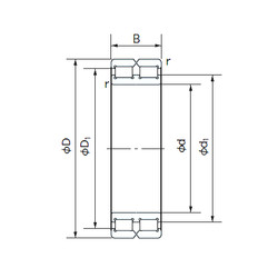 المحامل RB4832 NACHI