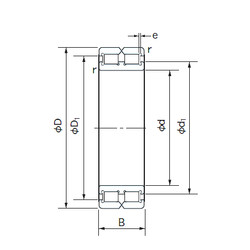 المحامل RC4928 NACHI