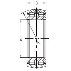 المحامل SL05 026 E INA