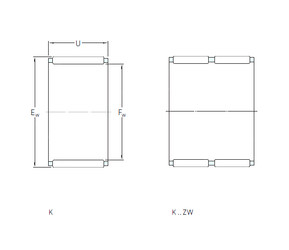 المحامل K47x52x17 SKF