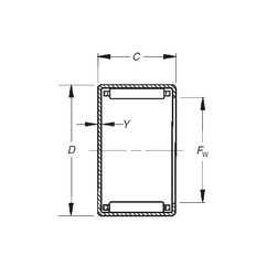 المحامل MJ-881 Timken