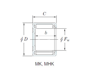 المحامل MK2281 KOYO