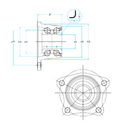 المحامل ZA-28BWK12-Y-CP4*01 NSK