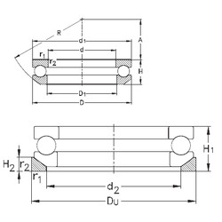 المحامل 53409+U409 NKE