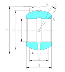 المحامل GE130XS/K LS