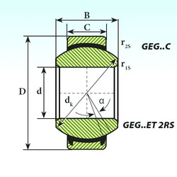 المحامل GEG 140 ET 2RS ISB