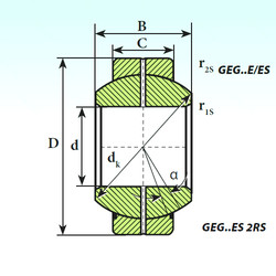 المحامل GEG 70 ES ISB