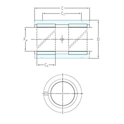 المحامل LPAR 40 SKF