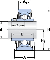 المحامل SY 40 TF/VA228 SKF