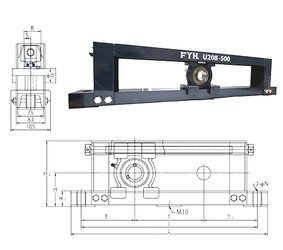 المحامل UCTU211-700 FYH