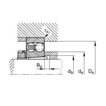 FAG Pendelkugellager - 2317-K-M-C3 + H2317