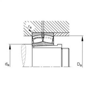 FAG Pendelrollenlager - 22209-E1-XL-K + AH309