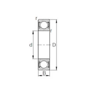 المحامل 6003-2RS CYSD