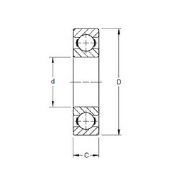 المحامل 105BIC470 Timken