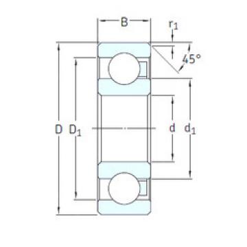 المحامل 16003/HR22Q2 SKF