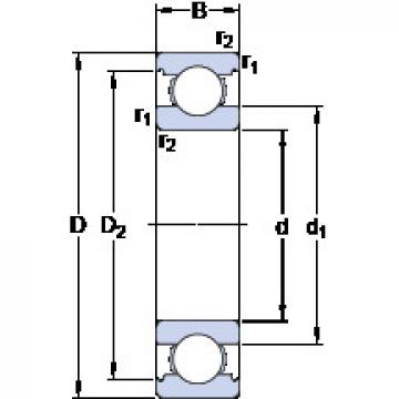 المحامل 6013 M SKF