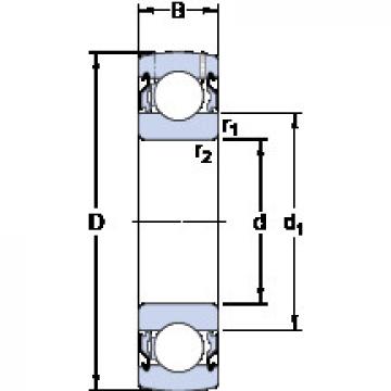 المحامل 1726310 B-2RS1/VP274 SKF