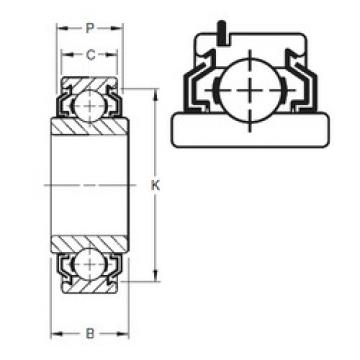 المحامل 209KLLG Timken