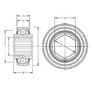 المحامل 207KRRB12 Timken