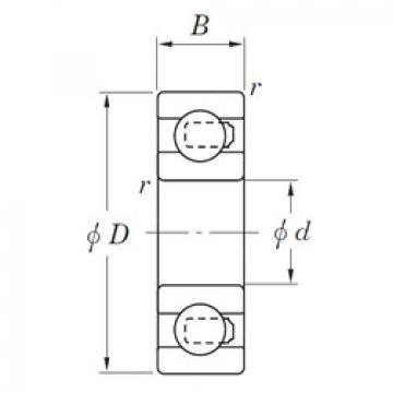 المحامل 3NC6003MD4 KOYO