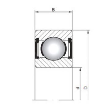 المحامل 617/3 ZZ ISO