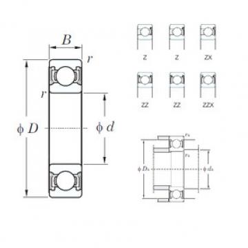 المحامل 6001Z KOYO