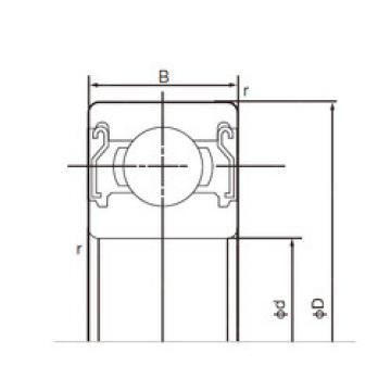 المحامل 6013ZZE NACHI