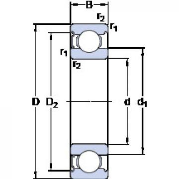 المحامل 6009-Z SKF