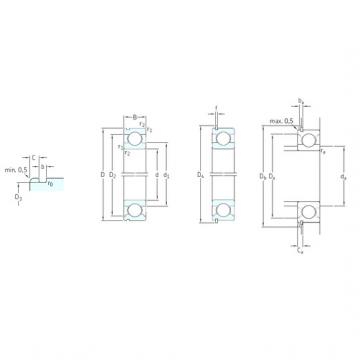 المحامل 6015N SKF