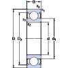 المحامل 6004-2Z/VA201 SKF