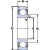 المحامل 1726209 B-2RS1/VP274 SKF