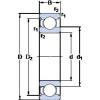 المحامل 6009-Z SKF