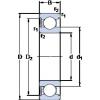 المحامل 6016-RS1 SKF #1 small image