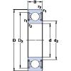 المحامل W 608-2RS1 SKF