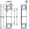 المحامل NU 216 ECM SKF