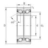 المحامل ZKLN1034-2RS-PE INA