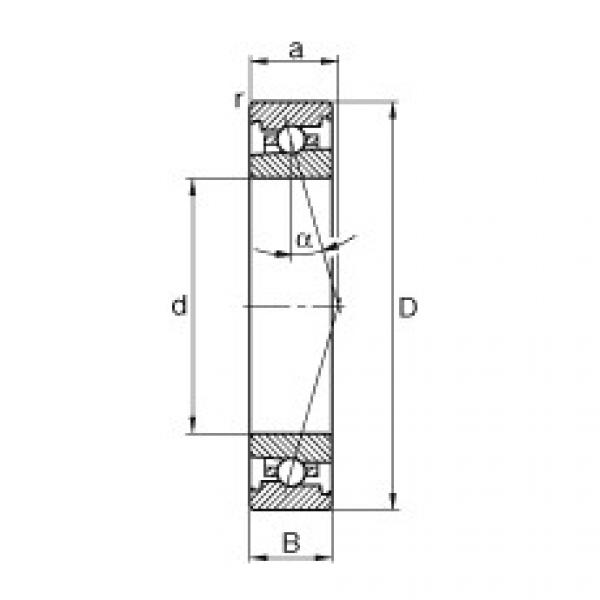 FAG Spindellager - HS7016-C-T-P4S #1 image