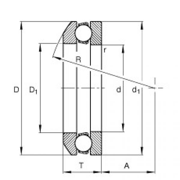 FAG Axial-Rillenkugellager - 53314 + U314 #2 image