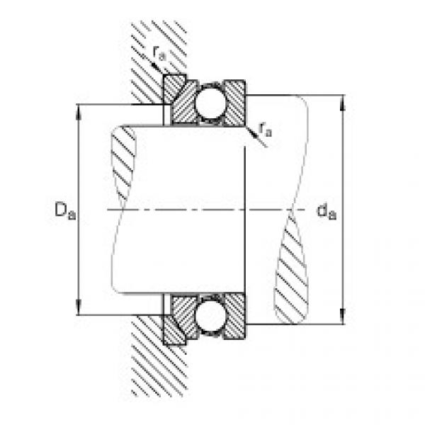 FAG Axial-Rillenkugellager - 53314 + U314 #3 image